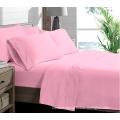 Washable polyester microfiber brushed bed sheets set